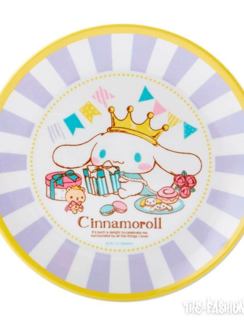 Sanrio Cinnamoroll 2 Tier Cake Stand Dessert Snack Display Tray Set Japan RARE